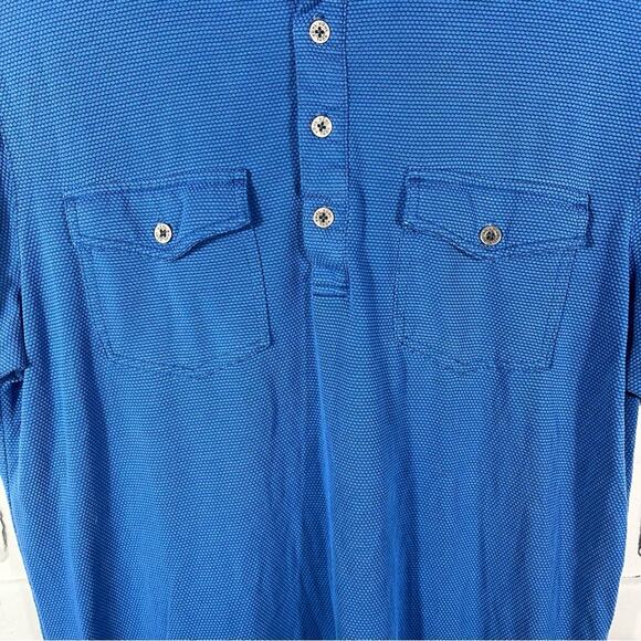 Kuhl Blue Short Sleeve Button Down size Small - Picture 8 of 9